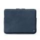 Housse cuir pour Macbook Pro 13" - Griffe 3 - Jean vintage ( Roughtcut - Pantone 285U  ) 