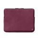 Housse cuir pour Macbook Pro 13" - Griffe 3 - Prune vintage ( Pantone 512C ) 