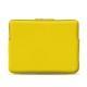 Housse cuir pour Macbook Pro 13" - Griffe 3 - Jaune fluo