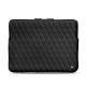 Macbook Pro 13 寸真皮电脑保护套 - Griffe 3 - Noir - Couture ( Nappa - Black ) 