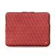 Funda de cuero para Macbook Pro 13" - Griffe 3 - Cerise vintage - Couture