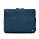 Leather case for a 13" Macbook Pro - Griffe 3 - Blu mediterran - Couture