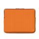 Housse cuir pour Macbook Pro 13" - Griffe 3 - Abaca arancio