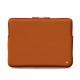 Leather case for a 13" Macbook Pro - Griffe 3 - Orange vibrant
