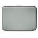 Funda de piel para ordenador portatil 17' - Griffe 2 - Gris ( Nappa - Pantone W428C ) 
