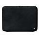 Funda de piel para ordenador portatil 17' - Griffe 2 - Dark vintage ( Roughtcut - Black#5256 ) 