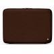 Housse cuir pour ordinateur portable 17' - Griffe 2 - Châtaigne ( Pantone 476C ) 