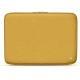 Housse cuir pour ordinateur portable 17' - Griffe 2 - Mimosa ( Pantone 141C ) 