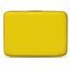 ノートPC、17インチ用レザーケース - Griffe 2 - Jaune fluo