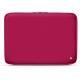 Housse cuir pour ordinateur portable 17' - Griffe 2 - Rose fluo