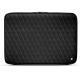 ノートPC、17インチ用レザーケース - Griffe 2 - Noir - Couture ( Nappa - Black ) 