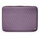 Capa em pele para computador portátil 17' - Griffe 2 - Lilas - Couture ( Nappa - Pantone 2645U ) 