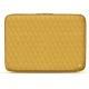 Custodia in pelle per computer portatile 17' - Griffe 2 - Mimosa - Couture ( Pantone 141C ) 