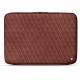 Leather sleeve for 17' laptop - Griffe 2 - Passion vintage - Couture