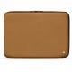Leather sleeve for 17' laptop - Griffe 2 - Castan esparciate