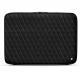 ノートPC、17インチ用レザーケース - Griffe 2 - Negre poudro - Couture