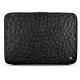 Housse cuir pour ordinateur portable 17' - Griffe 2 - Autruche nero
