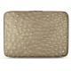 Housse cuir pour ordinateur portable 17' - Griffe 2 - Autruche desert