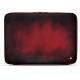 Leather sleeve for 17' laptop - Griffe 2 - Rouge Patine