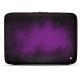Leather sleeve for 17' laptop - Griffe 2 - Violet Patine