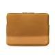 Leather case for 12" Macbook - Griffe 3 - Or Maïa ( Pantone 871C ) 