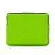 12 인치 Macbook 가죽 케이스 - Griffe 3 - Vert fluo