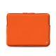 Leather case for 12" Macbook - Griffe 3 - Orange fluo