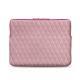 Custodia in pelle per Apple Macbook 12" - Griffe 3 - Rose - Couture ( Nappa - Pantone 2365C ) 
