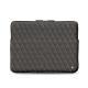 Capa em pele para Macbook 12" - Griffe 3 - Anthracite - Couture ( Pantone 424C ) 