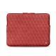 12 인치 Macbook 가죽 케이스 - Griffe 3 - Cerise vintage - Couture
