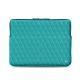 Custodia in pelle per Apple Macbook 12" - Griffe 3 - Bleu fluo - Couture