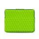 12 인치 Macbook 가죽 케이스 - Griffe 3 - Vert fluo - Couture