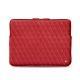Funda de cuero para Macbook 12" - Griffe 3 - Rouge troupelenc - Couture