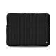 Housse cuir pour Macbook 12" - Griffe 3 - Abaca nero