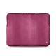 Leather case for 12" Macbook - Griffe 3 - Serpent ciclamino