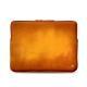 Schitzhülle aus Leder für MacBook 12" - Griffe 3 - Orange Patine