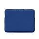 Leather case for 12" Macbook - Griffe 3 - Bleu Océan PU