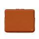 Macbook12インチ用のレザーケース - Griffe 3 - Orange vibrant