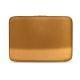 Leather sleeve for 8' laptop - Griffe 2 - Or Maïa ( Pantone 871C ) 