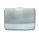 Housse cuir pour ordinateur portable 8' - Griffe 2 - Platinium ( Pantone 877C ) 