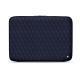 Funda de piel para ordenador portatil 8' - Griffe 2 - Cobalt - Couture ( Pantone 2766C ) 