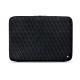 Leather sleeve for 8' laptop - Griffe 2 - Dark vintage - Couture