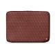 Leather sleeve for 8' laptop - Griffe 2 - Passion vintage - Couture