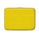 ノートPC、8インチ用レザーケース - Griffe 2 - Jaune fluo - Couture