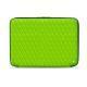 8 인치 휴대용 퍼스널 컴퓨터를위한 가죽 케이스 - Griffe 2 - Vert fluo - Couture