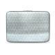 Custodia in pelle per computer portatile 8' - Griffe 2 - Platinium - Couture