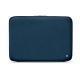 Leather sleeve for 8' laptop - Griffe 2 - Blu mediterran