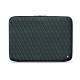 Leather sleeve for 8' laptop - Griffe 2 - Blu marino - Couture