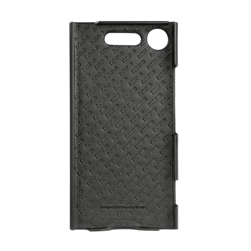 Capa em pele Sony Xperia XZ1 - Noir ( Nappa - Black )  Capa em pele Sony Xperia XZ1 - Noir ( Nappa - Black )