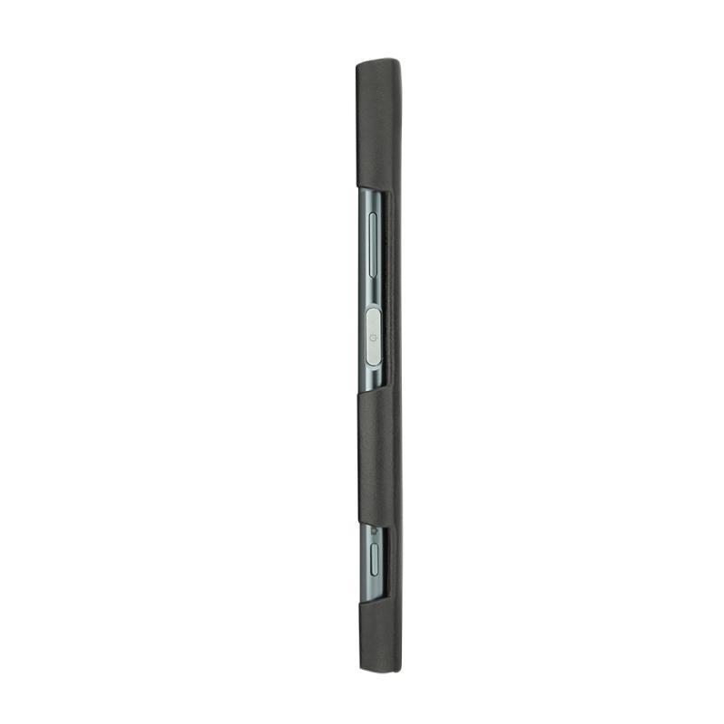 Capa em pele Sony Xperia XZ1 - Noir ( Nappa - Black )  Capa em pele Sony Xperia XZ1 - Noir ( Nappa - Black )